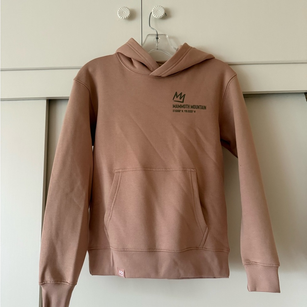 Mammoth Mountain Women's Blush Mauve Hoodie Sweater